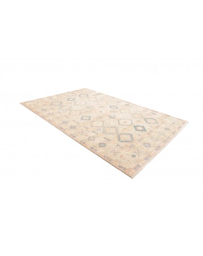 Tappeto Kazak Afghanistan giallo 207x306