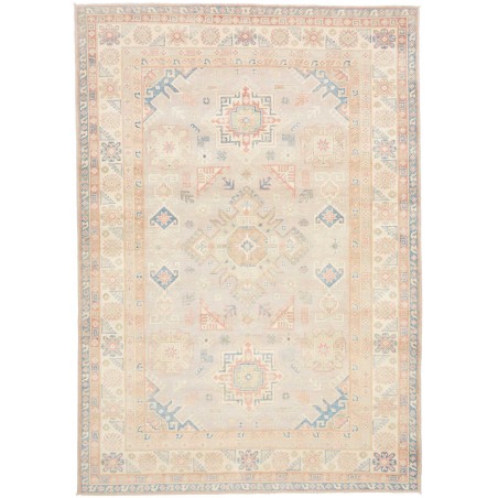 Tappeto Kazak Afghanistan bianco 200x285