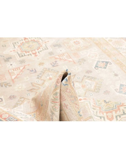 Tappeto Kazak Afghanistan bianco 200x285