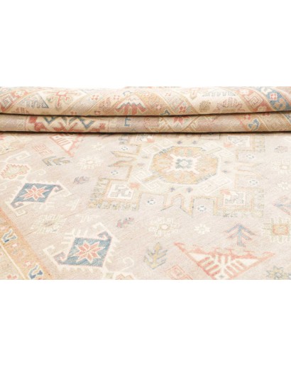 Tappeto Kazak Afghanistan bianco 200x285