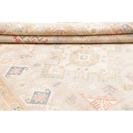 Tappeto Kazak Afghanistan bianco 200x285