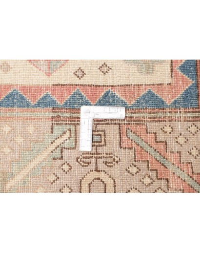 Tappeto Kazak Afghanistan bianco azzurro 211x308
