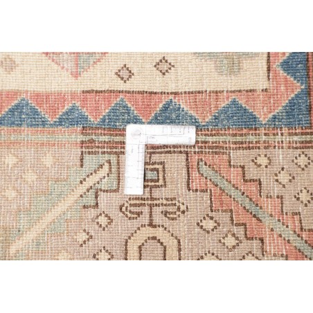 Tappeto Kazak Afghanistan bianco azzurro 211x308
