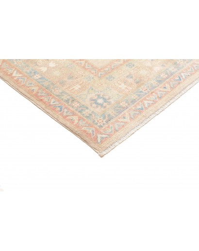 Tappeto Kazak Afghanistan bianco giallo 205x300