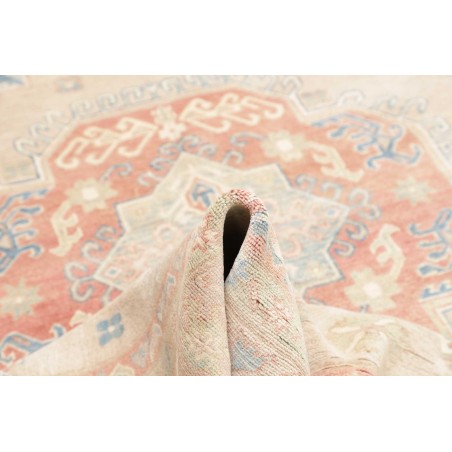 Tappeto Kazak Afghanistan bianco giallo 205x300