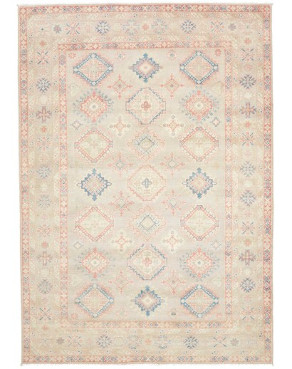 Tappeto Kazak Afghanistan bianco 208x296