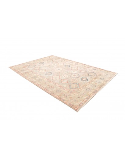 Tappeto Kazak Afghanistan bianco 208x296
