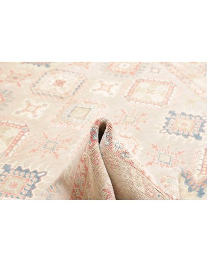 Tappeto Kazak Afghanistan bianco 208x296