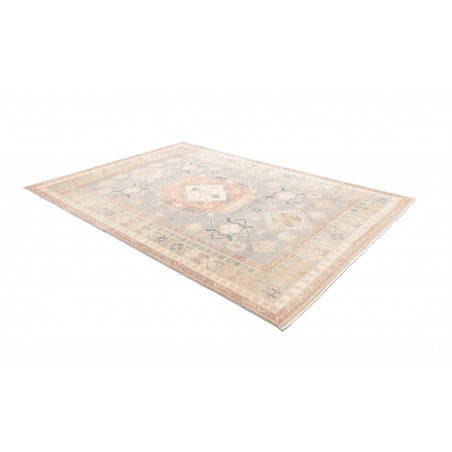 Tappeto Kazak Afghanistan beige bianco 205x283