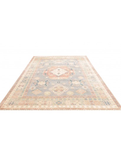 Tappeto Kazak Afghanistan beige bianco 205x283