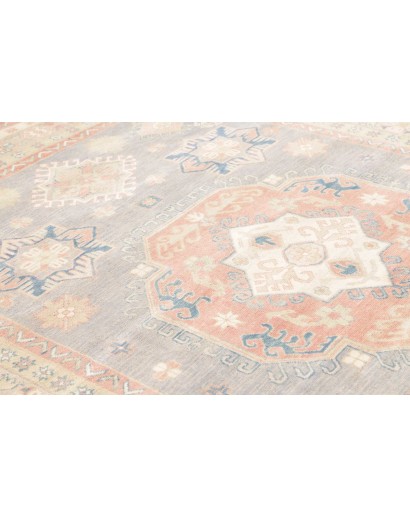 Tappeto Kazak Afghanistan beige bianco 205x283