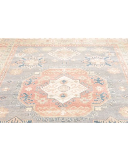 Tappeto Kazak Afghanistan beige bianco 205x283
