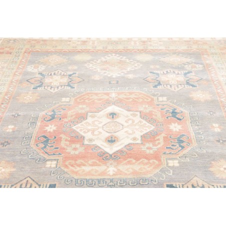 Tappeto Kazak Afghanistan beige bianco 205x283