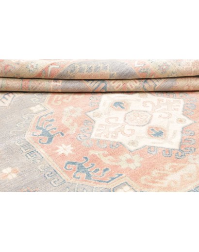 Tappeto Kazak Afghanistan beige bianco 205x283