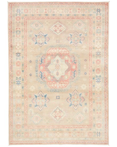 Tappeto Kazak Afghanistan giallo 179x257