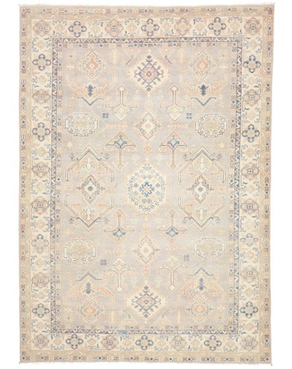 Tappeto Kazak Afghanistan bianco 201x283