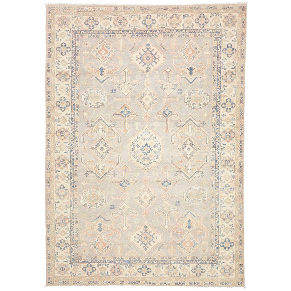 Tappeto Kazak Afghanistan bianco 201x283
