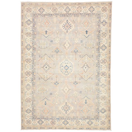 Tappeto Kazak Afghanistan bianco 201x283