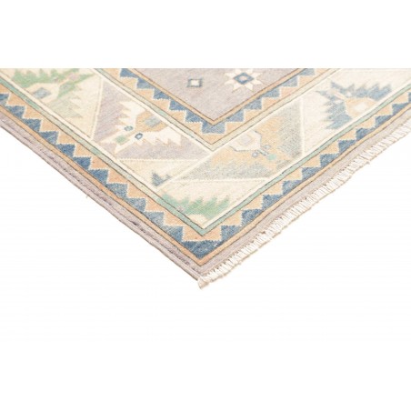 Tappeto Kazak Afghanistan bianco grigio 182x273