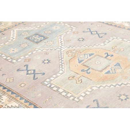 Tappeto Kazak Afghanistan bianco grigio 182x273