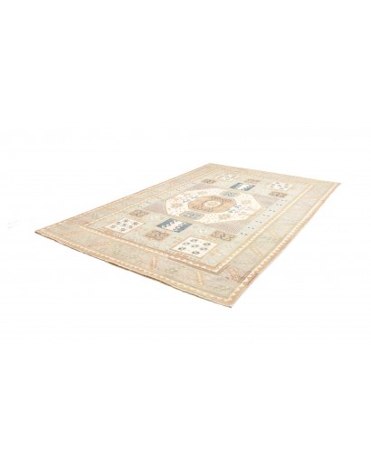 Tappeto Kazak Afghanistan bianco 206x302
