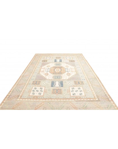 Tappeto Kazak Afghanistan bianco 206x302
