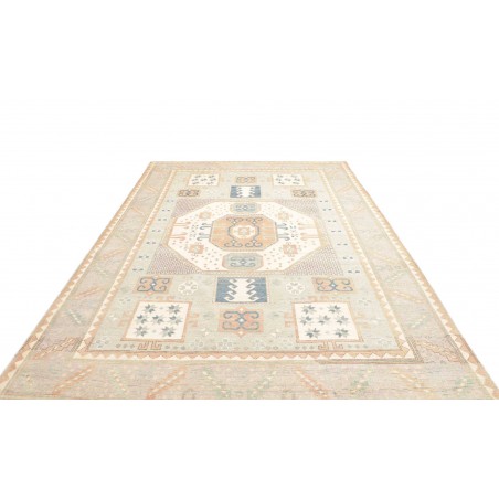 Tappeto Kazak Afghanistan bianco 206x302