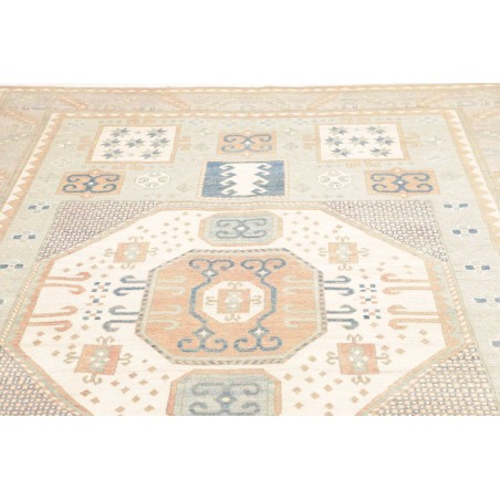 Tappeto Kazak Afghanistan bianco 206x302