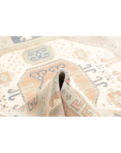 Tappeto Kazak Afghanistan bianco 206x302