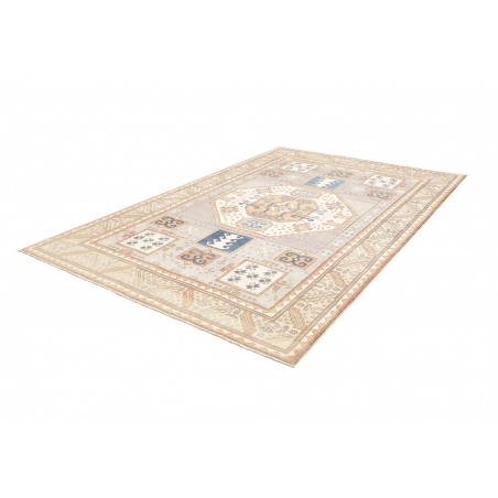 Tappeto Kazak Afghanistan bianco 202x297
