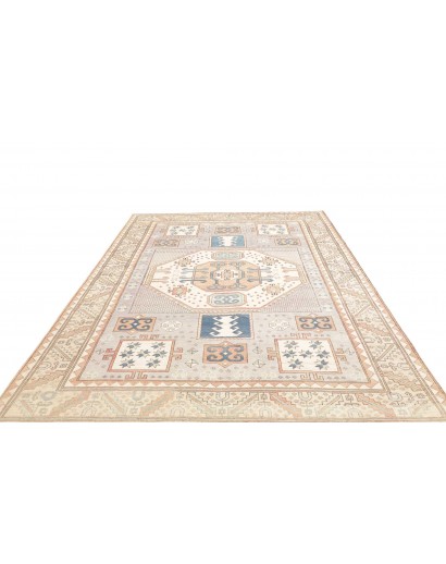 Tappeto Kazak Afghanistan bianco 202x297