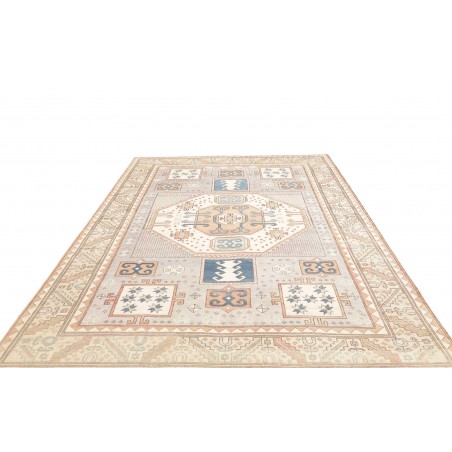 Tappeto Kazak Afghanistan bianco 202x297