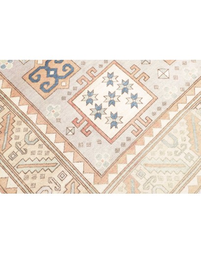 Tappeto Kazak Afghanistan bianco 202x297