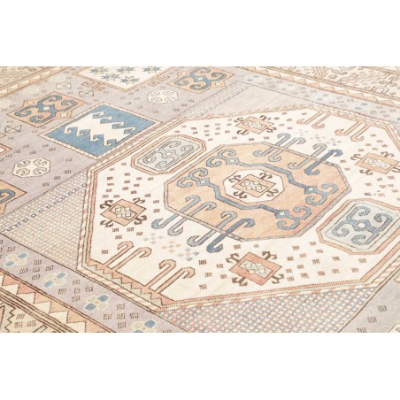 Tappeto Kazak Afghanistan bianco 202x297