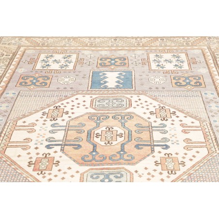 Tappeto Kazak Afghanistan bianco 202x297
