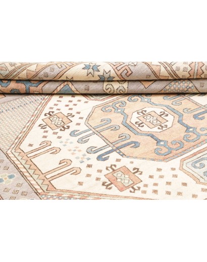 Tappeto Kazak Afghanistan bianco 202x297