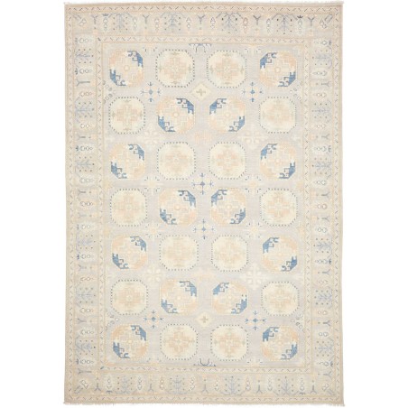 Tappeto Kazak Afghanistan bianco 205x297