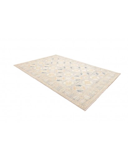 Tappeto Kazak Afghanistan bianco 205x297