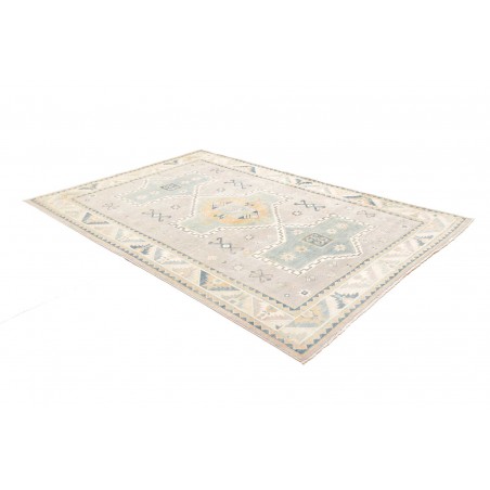 Tappeto Kazak Afghanistan bianco 186x270