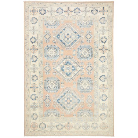 Tappeto Kazak Afghanistan bianco 197x299