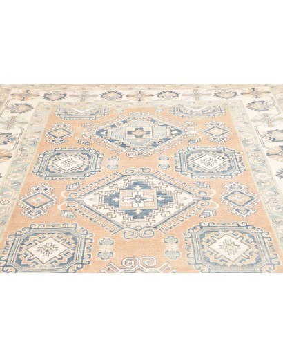 Tappeto Kazak Afghanistan bianco 197x299