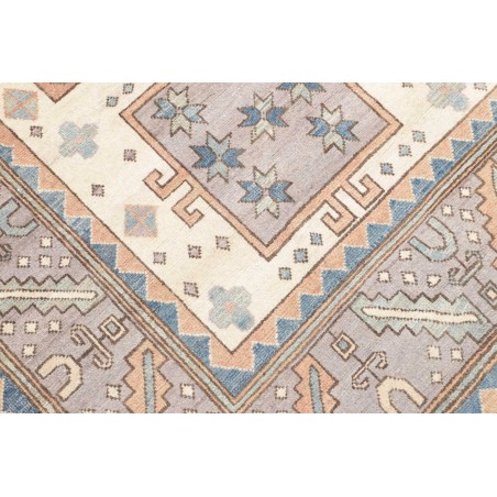 Tappeto Kazak Afghanistan bianco azzurro 211x315