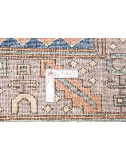 Tappeto Kazak Afghanistan bianco azzurro 211x315