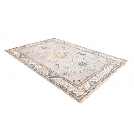 Tappeto Kazak Afghanistan bianco grigio 189x278
