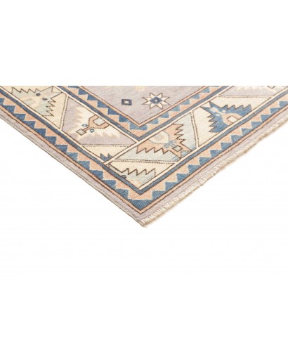 Tappeto Kazak Afghanistan bianco grigio 189x278