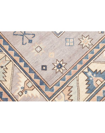Tappeto Kazak Afghanistan bianco grigio 189x278