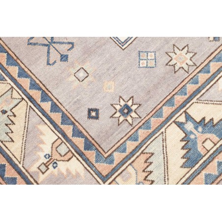 Tappeto Kazak Afghanistan bianco grigio 189x278