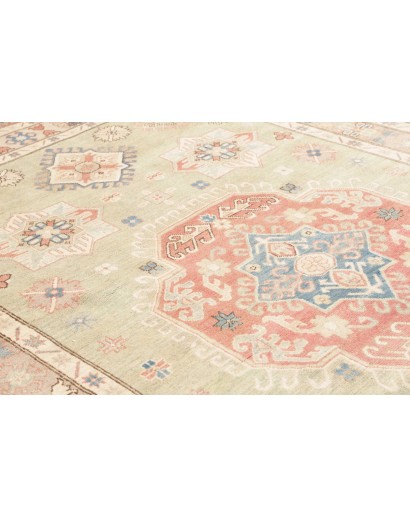 Tappeto Kazak Afghanistan giallo marrone 200x300