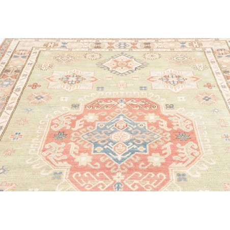 Tappeto Kazak Afghanistan giallo marrone 200x300