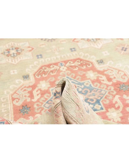 Tappeto Kazak Afghanistan giallo marrone 200x300